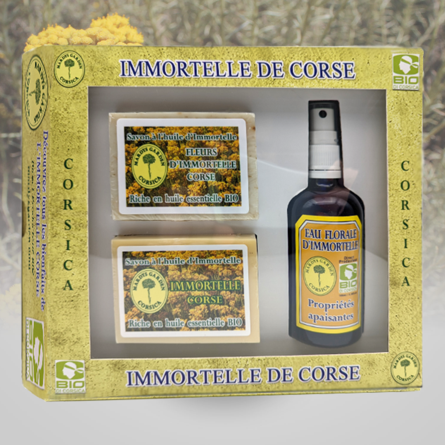 Coffret Cadeau Immortelle de Corse