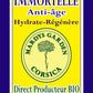 Immortelle Serum. Organic Anti-Aging cream