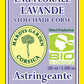 Oragnic Hydrosol Pure Topped Lavender 100ml front label. Stoechas Lavender from Corsica. Lavandula Stoechas. Astringent and Purifying. MARDYS GARDEN. BIO DI CORSICA. Straight from producer