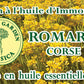 Rosemary Soap 100g label. Rosemary from Corsica. Rich in organic essential oil