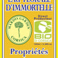 Front label Organic Immortelle Hydrosol 100ml. Soothin properties. Direct producer. BIO DI CORSICA. MARDYS GARDEN