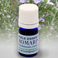 Rosemary Verbenone Essential Oil 5ml. Organic Essential Oil from Corsica. Rosmarinus Officinalis Verbenoniferum. 100% pure and natural, undiluted. Can be used on skin, food or aromatherapy