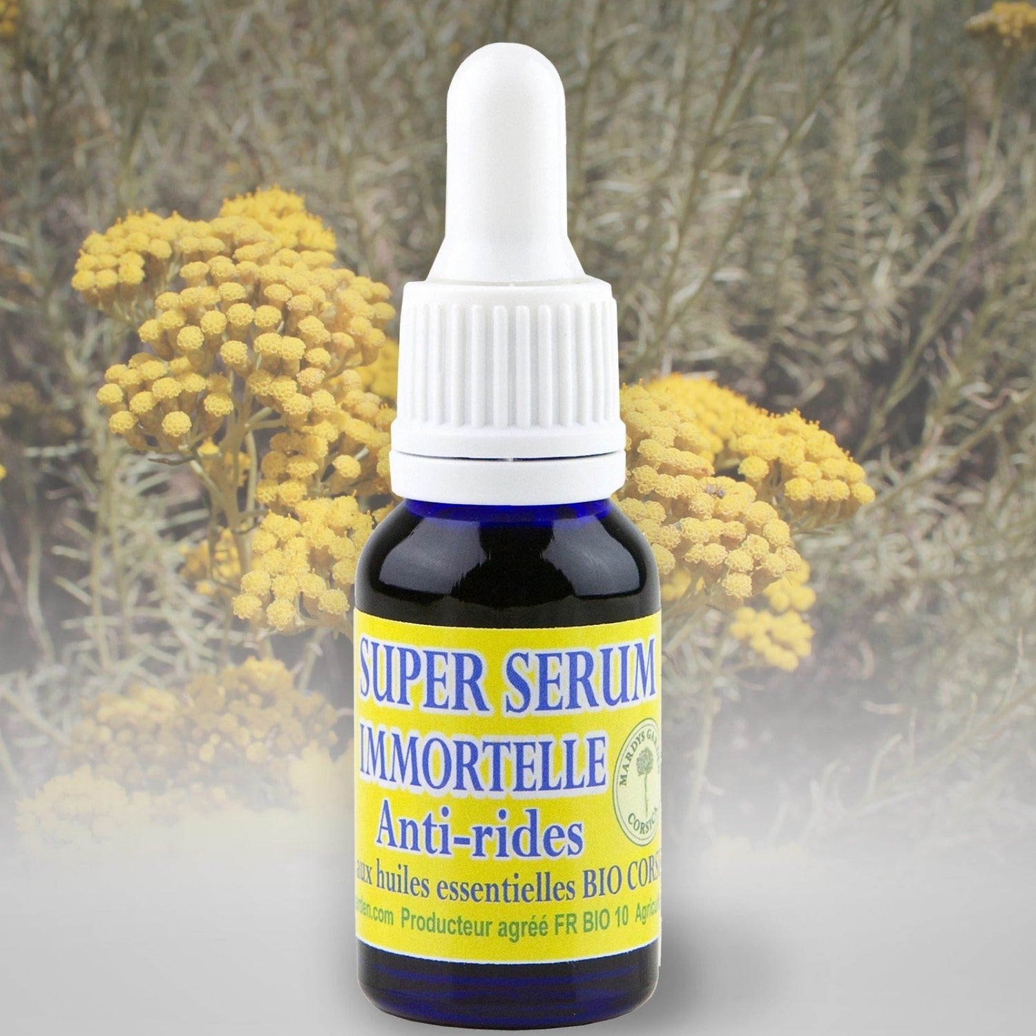 Organic Anti Wrinkles Super Serum 15ml. Night face moisturizer. Rich in essential oil. Rejuvenating properties